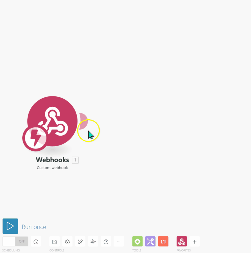 add google sheets to integromat with account setup