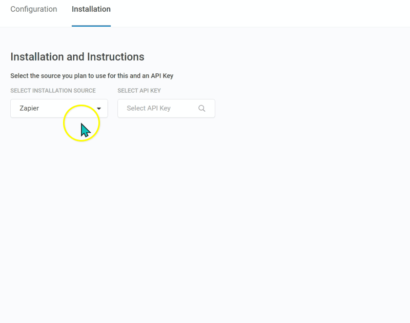 copy on2air trigger automation installation trigger code