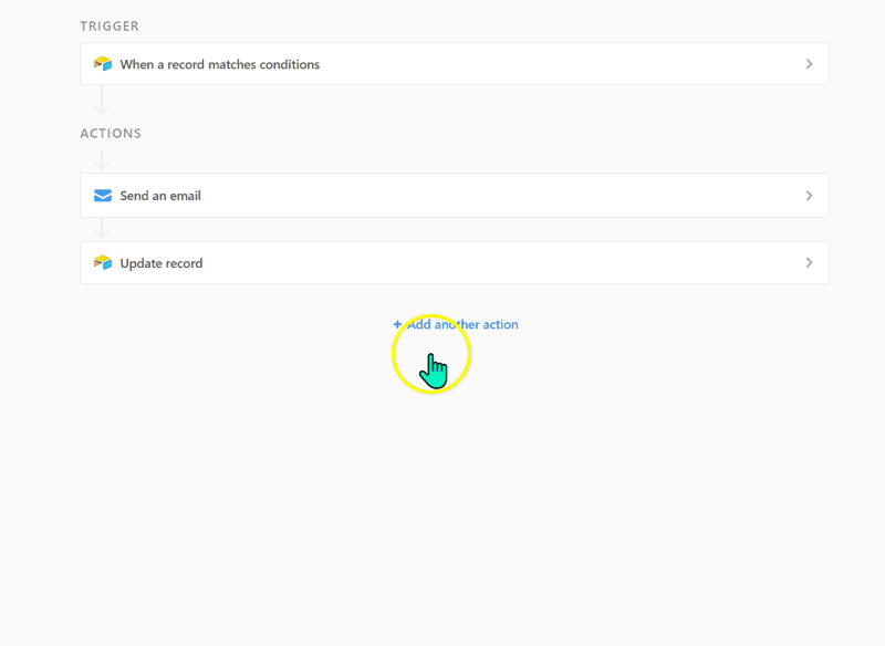 paste on2air trigger into run action zapier webhook