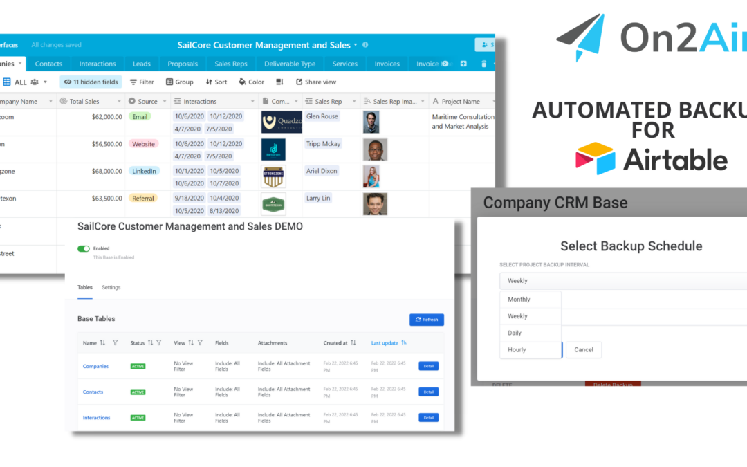 Automated Backups Dashboard
