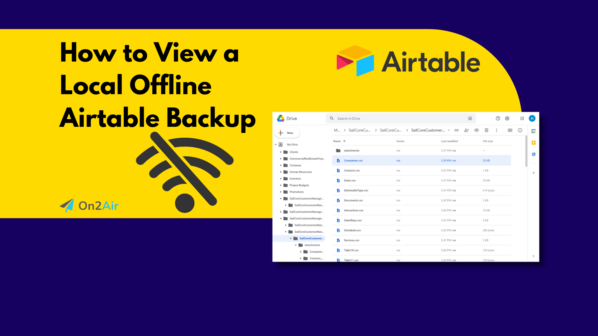 How to Create a Local Offline Airtable Backup