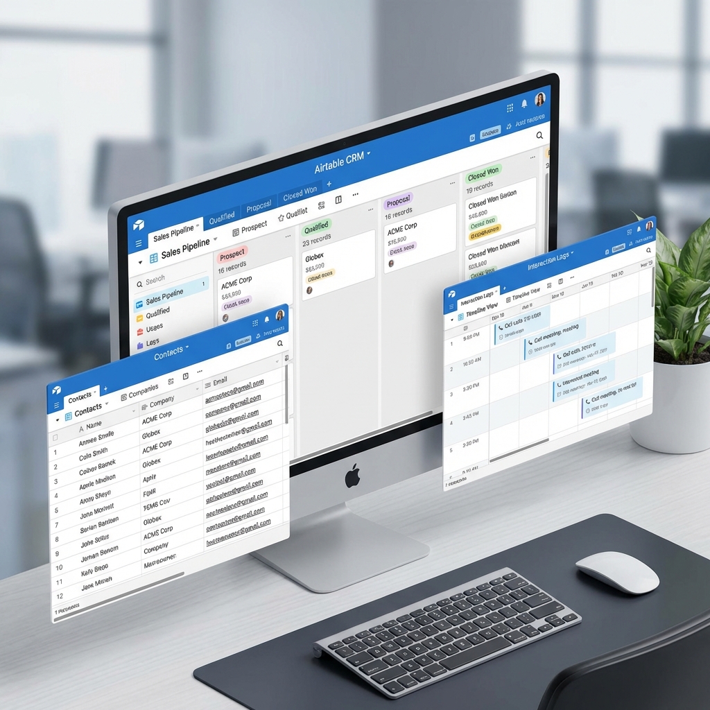 Airtable Customer Management (CRM) Template