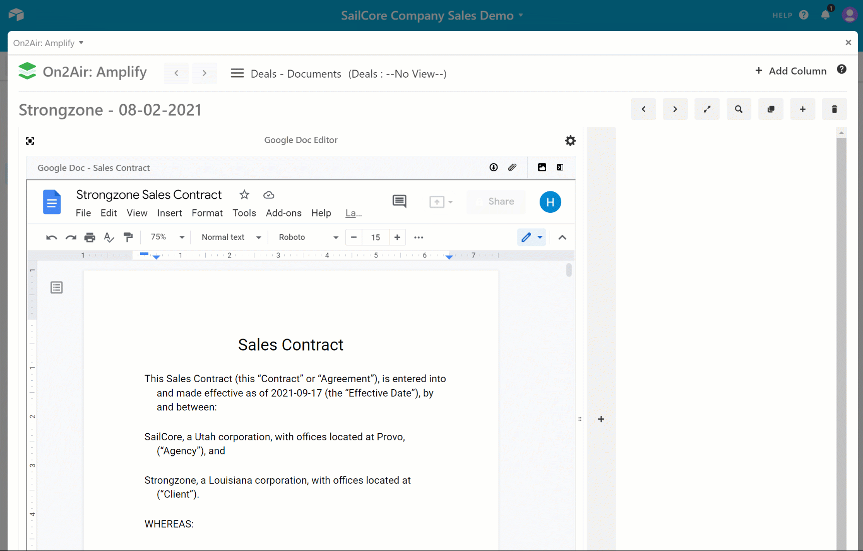 connect-google-docs-airtable-on2air