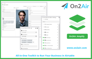 Copy of on2air_ amplify - All-In-One Toolkit to Run Your Business in Airtable_v2feature