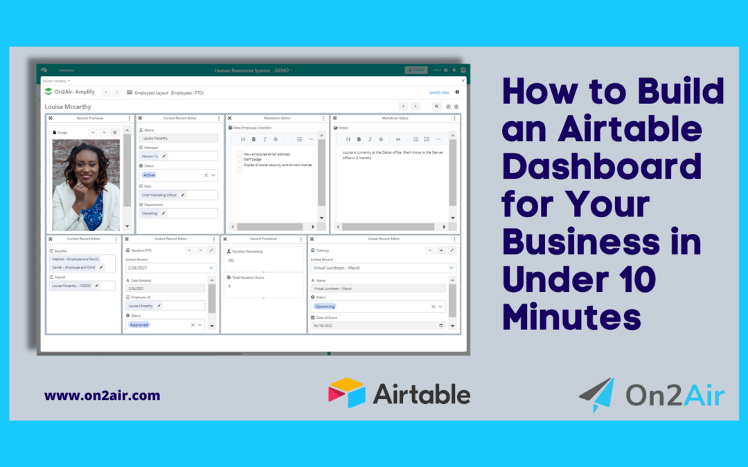 How to Build an Airtable Dashboard for Your Business in Under 10 Minutes
