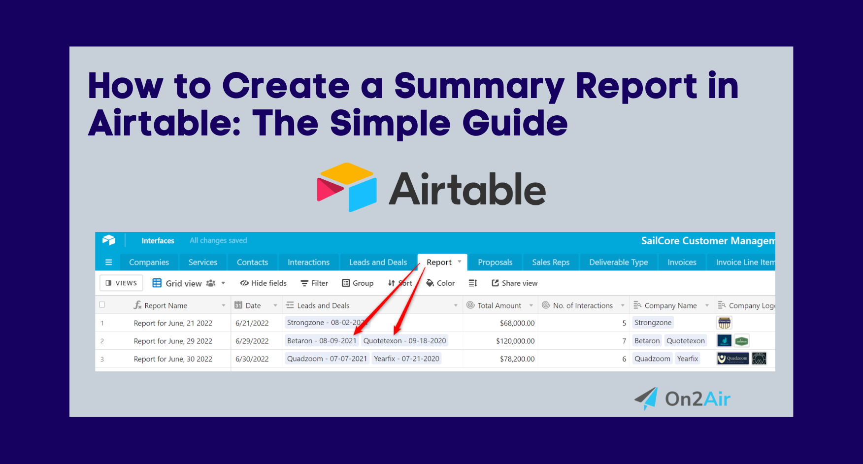 How to Create a Summary Report in Airtable: The Simple Guide