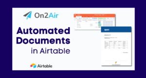 On2Air Automated Documents in Airtable featured image