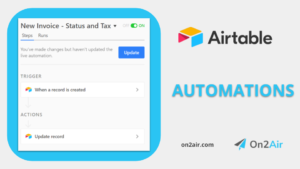 airtable automations - new invoice - first image