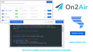 on2air_ scripts- All-In-One Toolkit to Run Your Business in Airtable